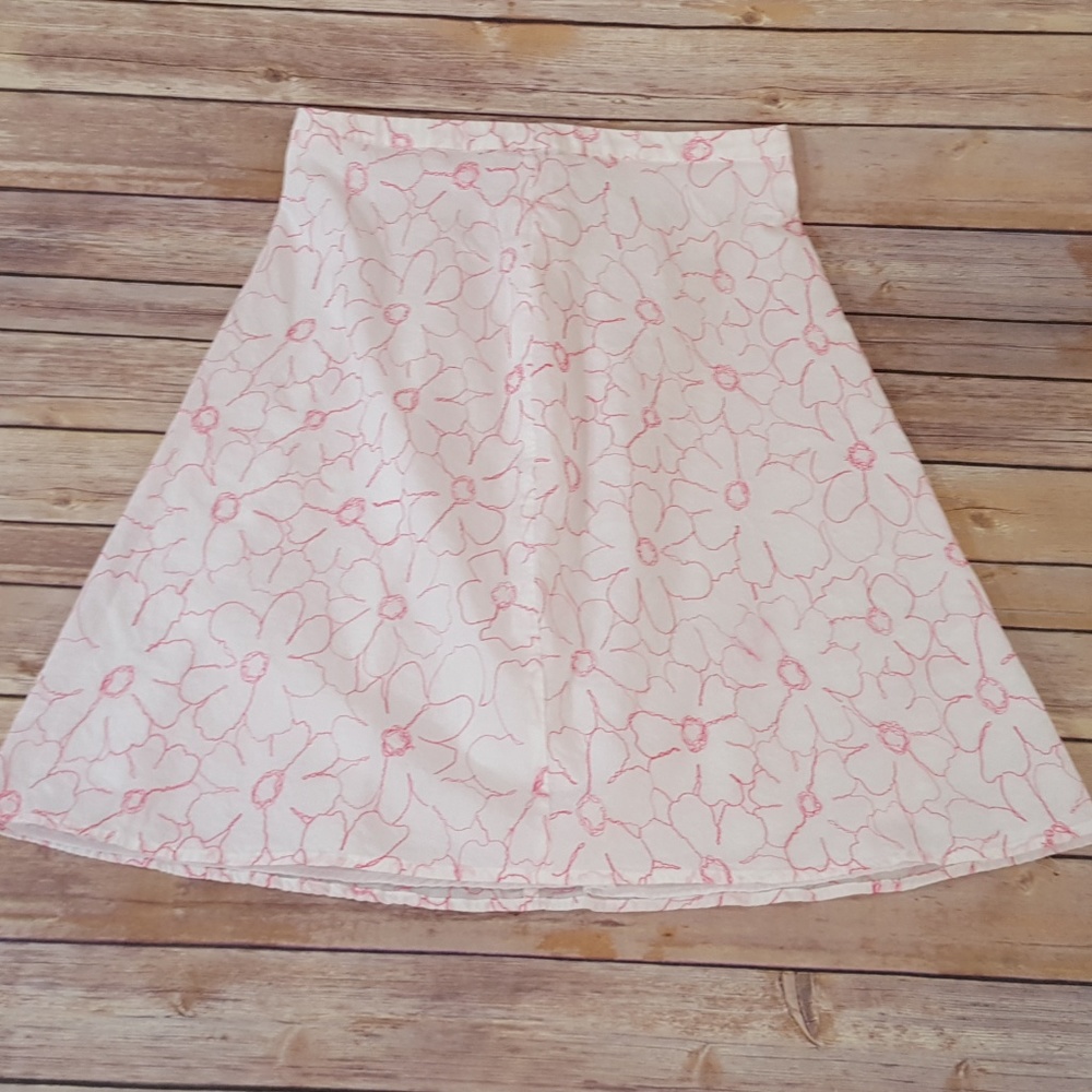 Floral Print Skirt